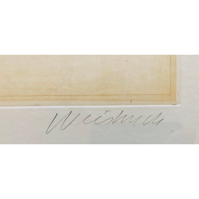 Impressionist 1990s Claude Weisbuch, “Au Musée” Certificate of Authenticity For Sale - Image 3 of 10