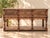 Brown Large English Oak Console Table with Three Drawers, 1880s For Sale - Image 8 of 8