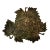 Heavy Patinated Leaf Tray For Sale