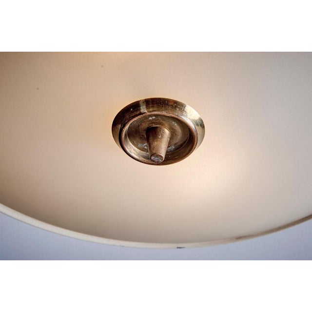 Silver Flush Mount from Fontana Arte, 1950s For Sale - Image 8 of 10