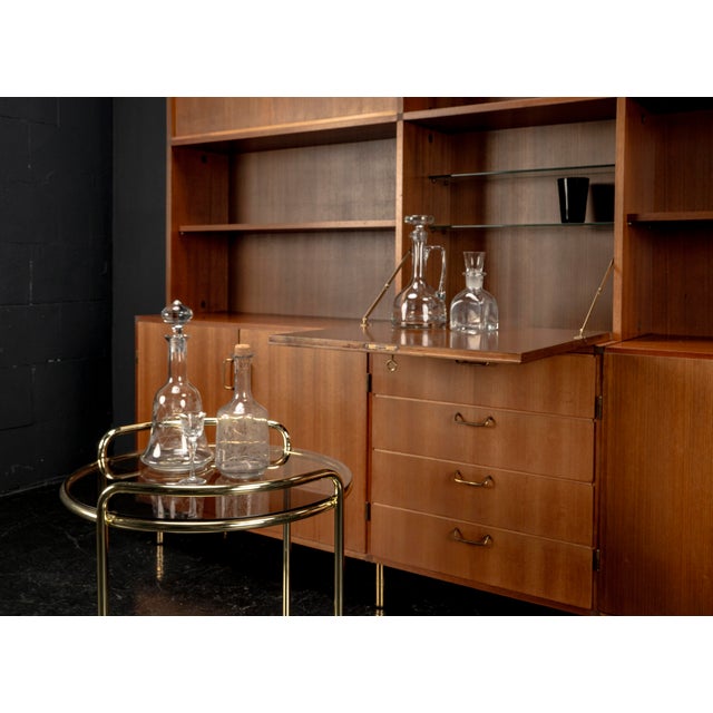 Sideboard with Shelves by Erwin Behr Study for BMZ, 1950s For Sale - Image 16 of 18