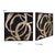 Wood Ballare Canvas Hand Painted Original Art - Black For Sale - Image 7 of 8