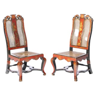 Set of 18th Century Jorge II Chairs For Sale