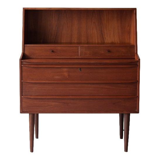 Danish Bureau in Teak, 1960s For Sale