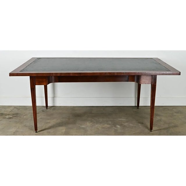 18th Century French 18th Century Mahogany Frame Conference Table For Sale - Image 5 of 12