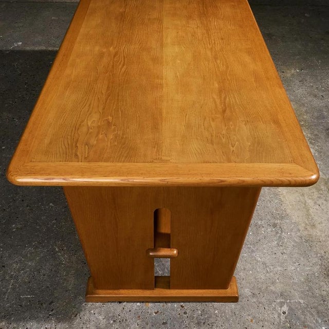 Wood Vintage Art Deco Desk in Ash by Bas Van Pelt, 1930s For Sale - Image 7 of 13