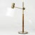 Cool table lamp from Falkenbergs Belysning, made from brass with a rosewood stem. Wood carved into a bamboo-stem form....