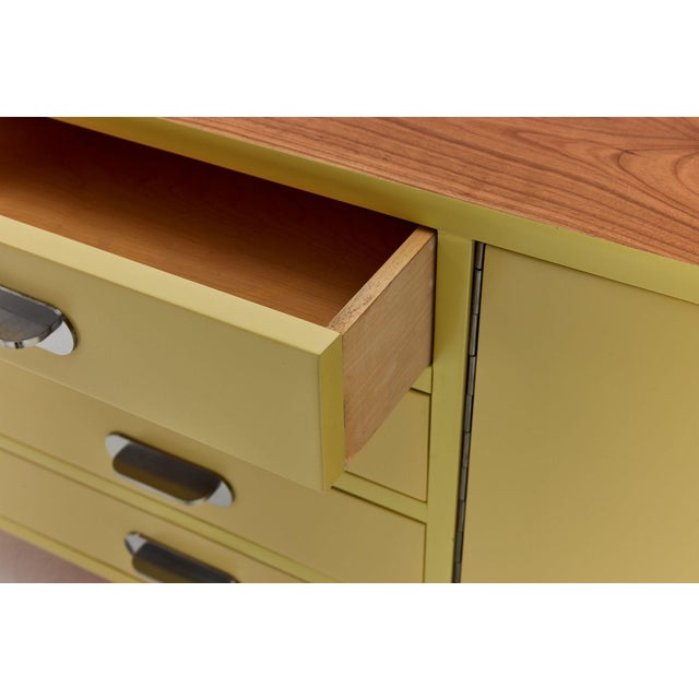 Vintage Handcrafted Sideboard with Steel Legs and Handles, Germany, 1960s For Sale - Image 14 of 17