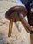Wood Antique Stickley 3 Leg Milking Stool For Sale - Image 7 of 8