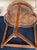 Wood Mid Century Trefoil, Clover Leaf Side Table With Faux Bamboo Carved Legs For Sale - Image 7 of 8