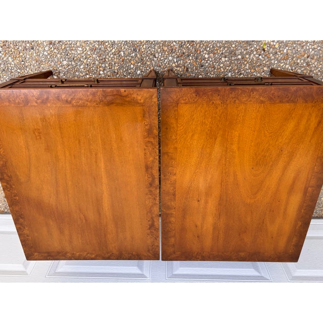 Brown Vintage Mid to Late Twentieth Century AltaVista Lane End Tables, a Pair For Sale - Image 8 of 9
