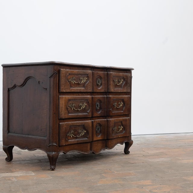 18th Century Louis XV Walnut Chest of Drawers, 1780 For Sale - Image 16 of 16