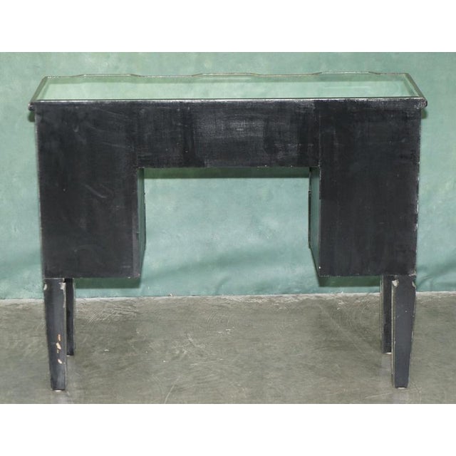 Decorative Venitian Bevelled Glass Dressing Vanity Table Desk Drawers by Aeg, 2010 For Sale - Image 15 of 18