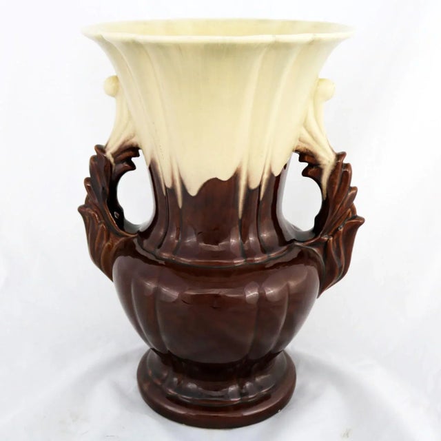 S and G Keramik Monumental Classic Style German Ceramic Floor Vase For Sale - Image 11 of 11