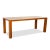 Modern Ora Blu Dining Table in Brown Wood from Lando For Sale - Image 3 of 16