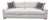 Restoration Hardware Sofa for Sale!!! Beautiful White Sofa With Easy-to-Clean Fabric. Measures 95″ Long × 38.5″ Deep × 30″ High For Sale