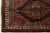 Tribal Hanmade Shiraz Persian Rust Wool Runner With a Tribal Motif For Sale - Image 3 of 8