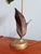 1970s Hollywood Regency Floral Table Lamp in Bronze and Brass, 1970 For Sale - Image 5 of 15