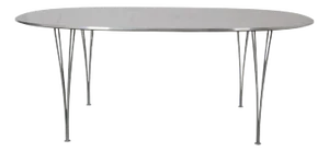 Brown Dining Table by Piet Hein, 1970s