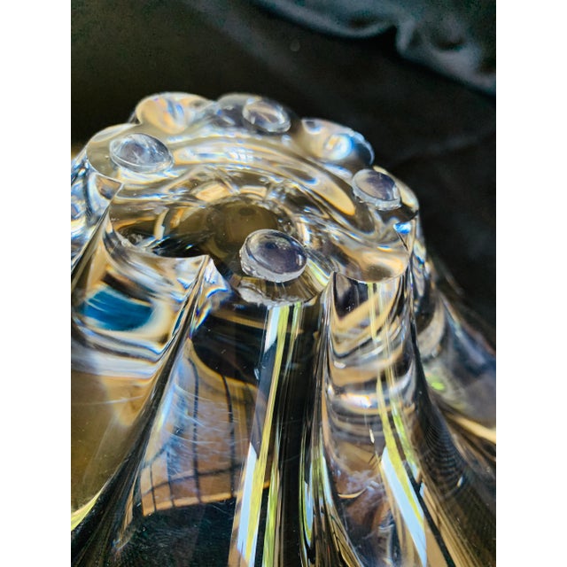 Transparent Orrefors Sister Sweden Crystal Bowls - A Pair For Sale - Image 8 of 13