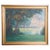 Late 19th Century Framed Napoleon III Era Oil on Canvas Painting of French Chateau Landscape For Sale - Image 13 of 13
