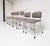 Set of 6 vintage tubular frame chairs from the Gebroeders De Wit company from the 1960s. These “floating” chairs have been...