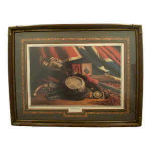 “Johnny Reb” Limited Edition (#12/900) Framed Print by John Duillo, Signed and Numbered