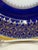 American Rare Antique American Express Blue and White Advertising China Cabinet Plate Watchdog Logo Onondaga Pottery Syracuse, China For Sale - Image 3 of 10