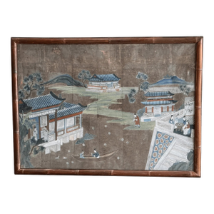 China Trade 18th – Early 19th Century Wallpaper Panel