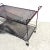 Russell Woodard Woodard Wrought Iron Bar Serving Cart For Sale - Image 4 of 8