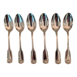 Mid 20th Century Towle "Benjamin Franklin" Sterling Silver Teaspoons, Lot of 6