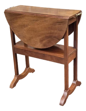 Mid 20th Century Biggs Furniture Regency Style Mahogany Drop-Leaf Table