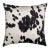 The House of Scalamandré Pony Pillow, Black & White For Sale