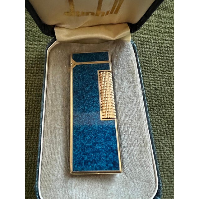 dunhill ゴールドトーン アンティーク雑貨 Dunhill Vintage Gold Textured Lighter Available For