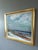 1978 Modernist 'Drift at Low Tide' Expressive Original Coastal Landscape Oil Painting, Framed For Sale - Image 6 of 12