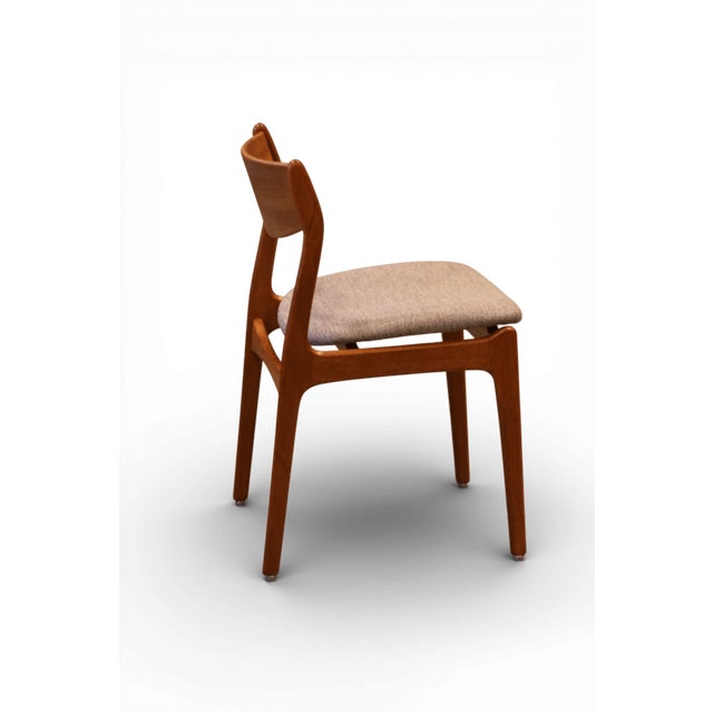 Danish Teak Chair by P. E. Jørgensen for Farsø Stolefabrik, 1960s For Sale - Image 12 of 18