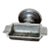 Rare Vintage Industrial Hoegger Inc. Wall-Mounted Chrome Ashtray Weehawken Nj For Sale