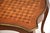 Brown Antique French Inlaid Coffee Table, 1930s For Sale - Image 8 of 9