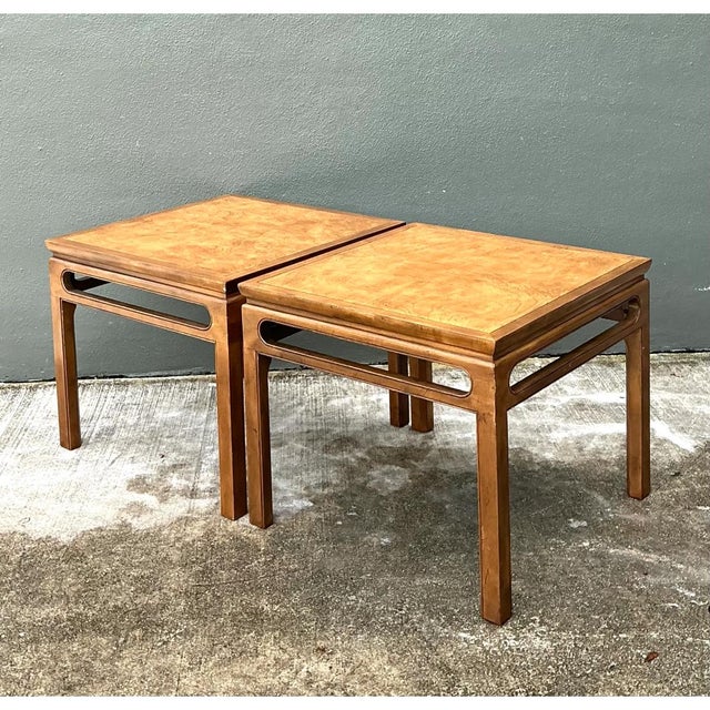 Vintage Baker Side Tables - A Pair For Sale - Image 11 of 12