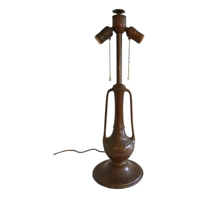 Early 20th Century Bronze Table Lamp For Sale