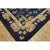 Antique Chinese - Peking Chinese Allover Floral Blue 1920s Blue Rug, Circa Date: 1920s. This exceptional example of early...