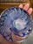 Contemporary Late 20th Century Signed Angelo Ballarin F&m Ballarin Studio Murano Art Glass Paperweight With Blue Swirl For Sale - Image 3 of 3