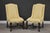 Ethan Allen 1980s Ethan Allen Queen Anne Style Lounge Chairs - A Pair For Sale - Image 4 of 9