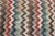 Mid 20th Century Mid-Century Modern Rug in Navy, Red, Green, Brown & Ivory For Sale - Image 10 of 12