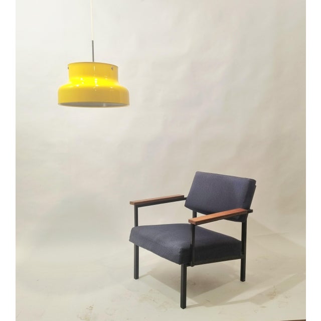 Yellow Yellow Bumling Pendant Lamp by Anders Pehrson for Ateljé Lyktan, 1970s For Sale - Image 8 of 13