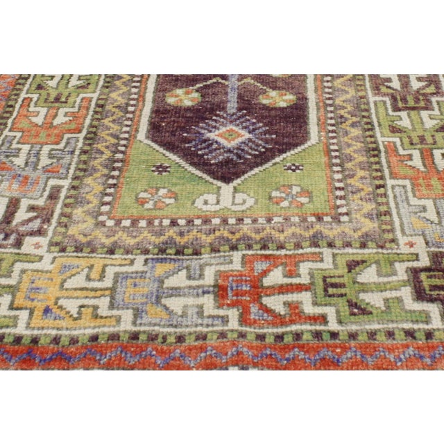 Vintage Turkish Oushak Throw Rug - 02'11 X 04'10 For Sale In Dallas - Image 6 of 7