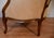 1900 Antique French Louis XV Hand Carved Walnut Living Room Chair / Used Fabric For Sale - Image 17 of 18