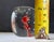 Glass Mid-Century Murano Style Aquarium Art Glass Paperweight Sculpture With Red Angelfish For Sale - Image 7 of 8