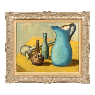 Mid-Century Still Life Pitcher For Sale