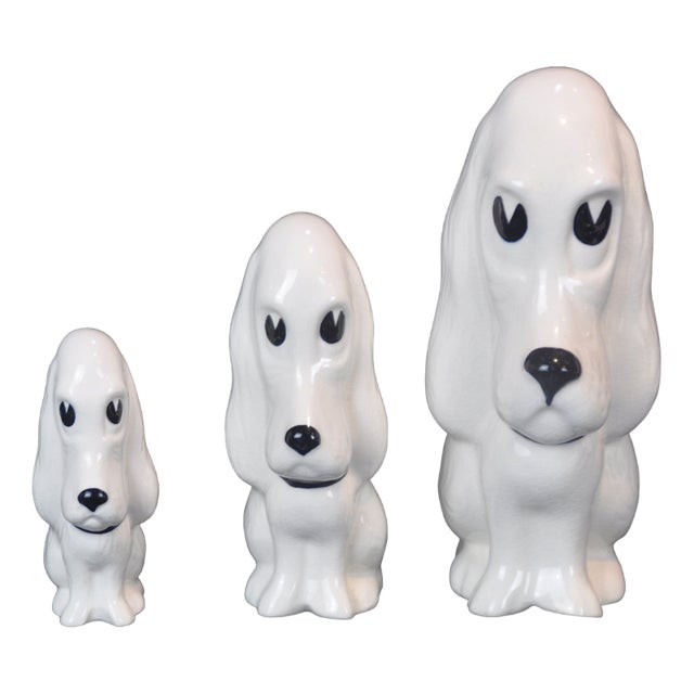 English Dogs from Sylvac, 1970s, Set of 3 For Sale
